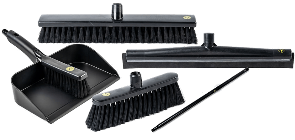 ESD Anti-Static Non-Sparking Brooms, Dustpans & Squeegee