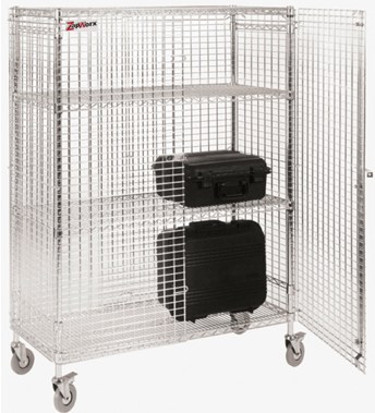 ESD Cleanroom Mesh Security Cage