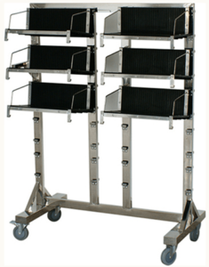 ESD Cleanroom PCB Storage Trolley Configurable