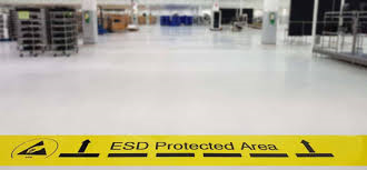 ESD Floor Signage Protective Area